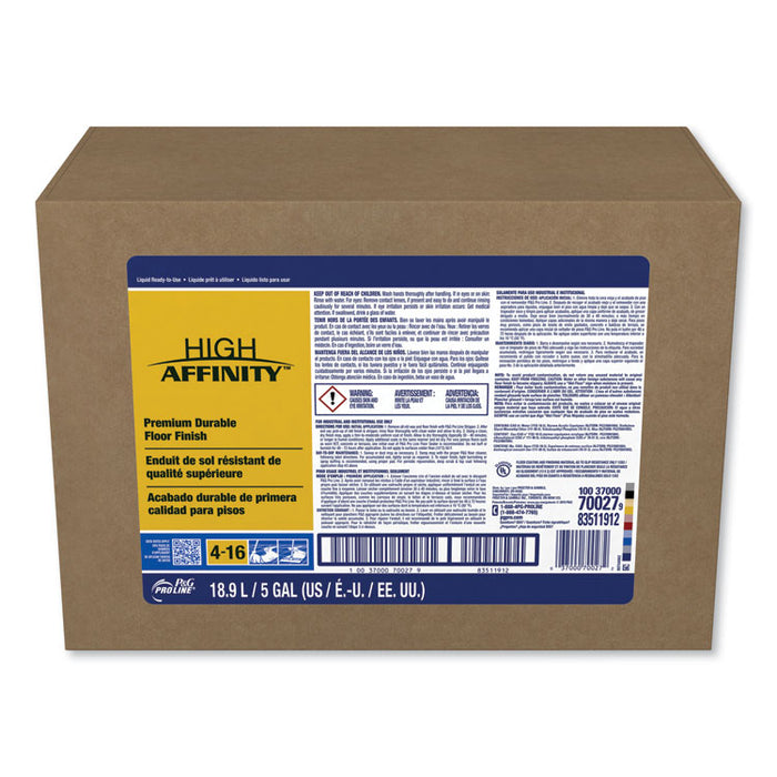 Pro Line High Affinity #16 Premium Floor Finish, 5 gal