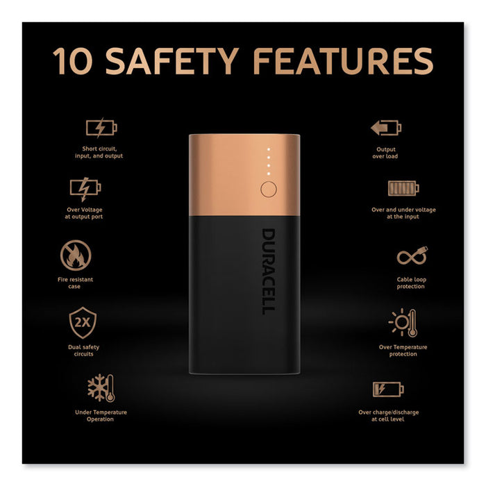 Rechargeable 6700 mAh Powerbank, 2 Day Portable Charger