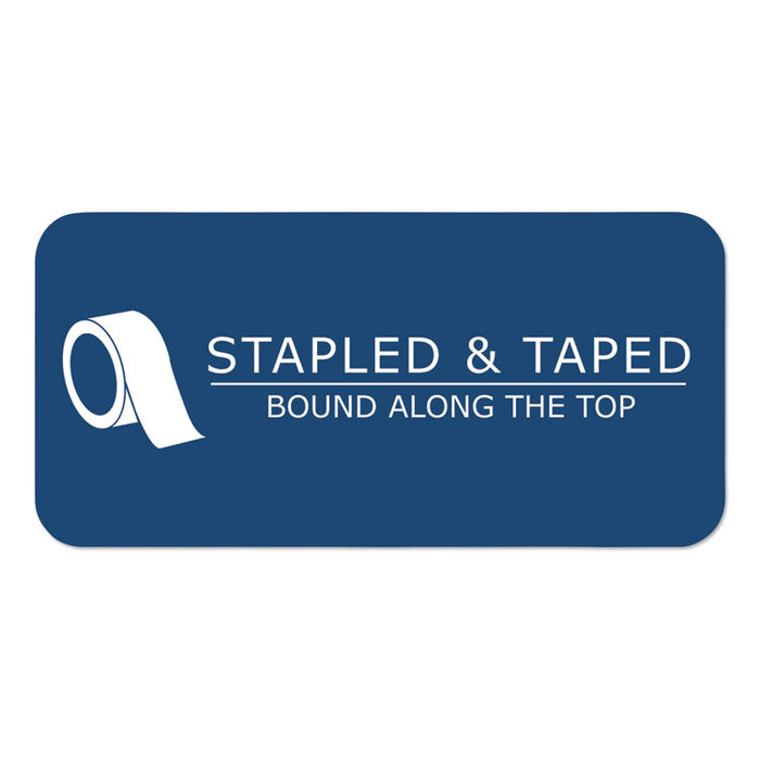 Recycled Legal Pad, Wide/Legal Rule, 40 White 8.5 x 11 Sheets, Dozen