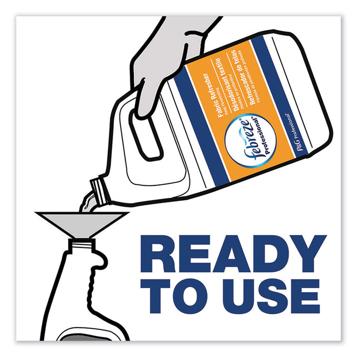 Professional Deep Penetrating Fabric Refresher, Fresh Clean, 1 gal, 3/Carton