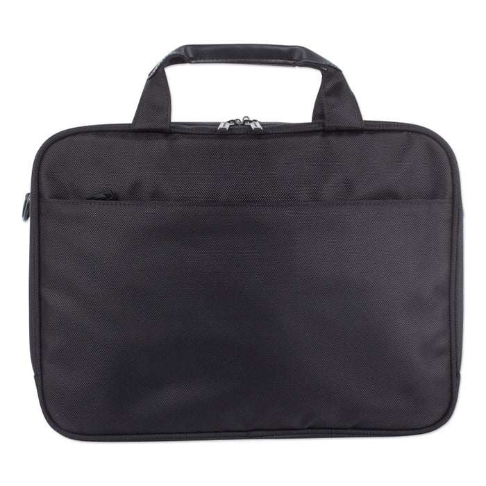 Purpose Executive Briefcase, Holds Laptops 15.6", 3.5" x 3.5" x 12", Black