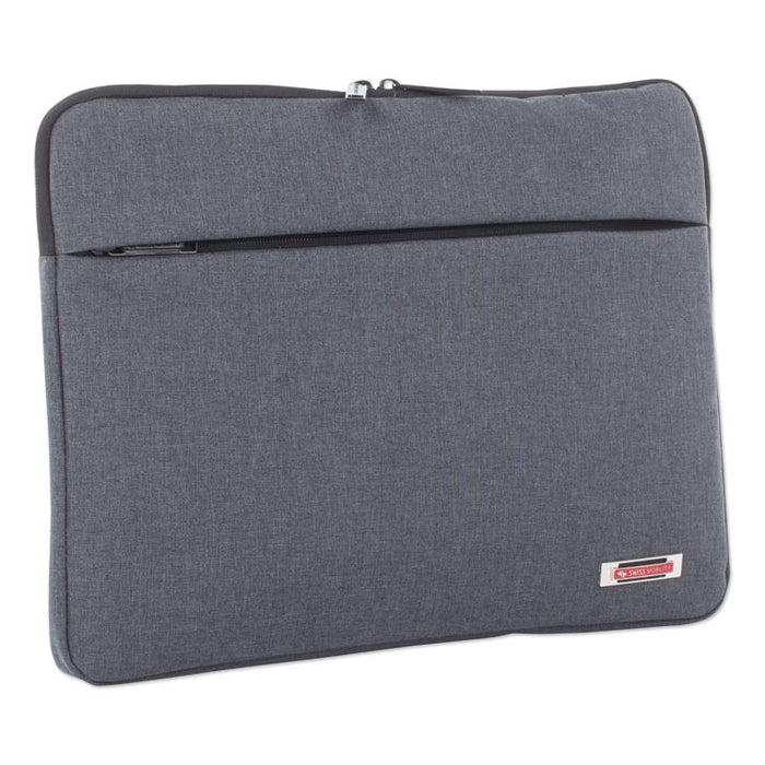 Sterling 14" Computer Sleeve, Holds Laptops 14.1", 1" x 1" x 10.5", Gray