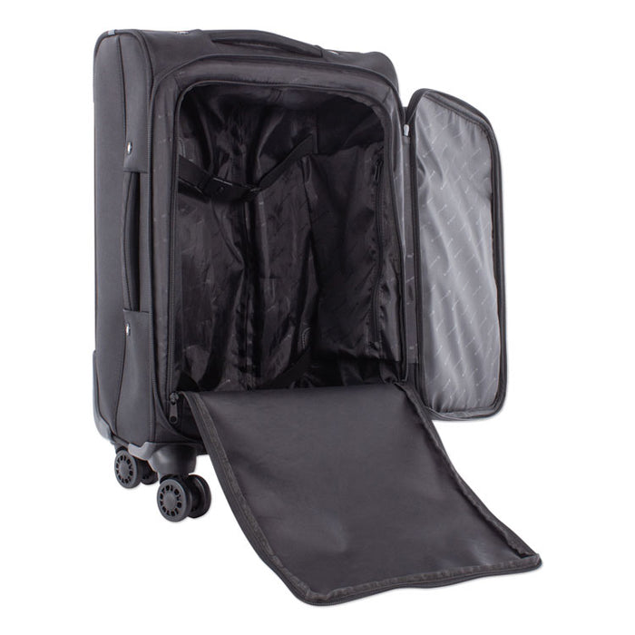 Purpose Business Carry On, Holds Laptops 15.6", 11" x 11" x 22", Black