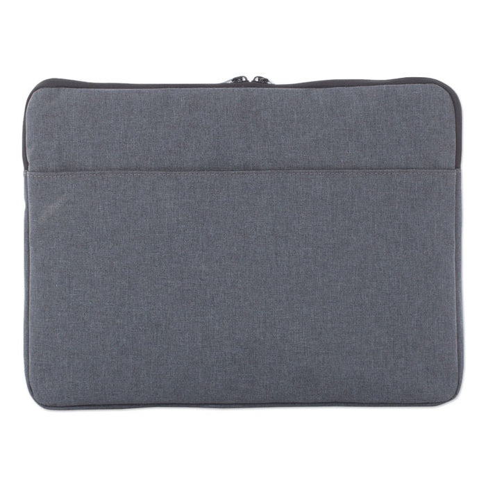 Sterling 14" Computer Sleeve, Holds Laptops 14.1", 1" x 1" x 10.5", Gray