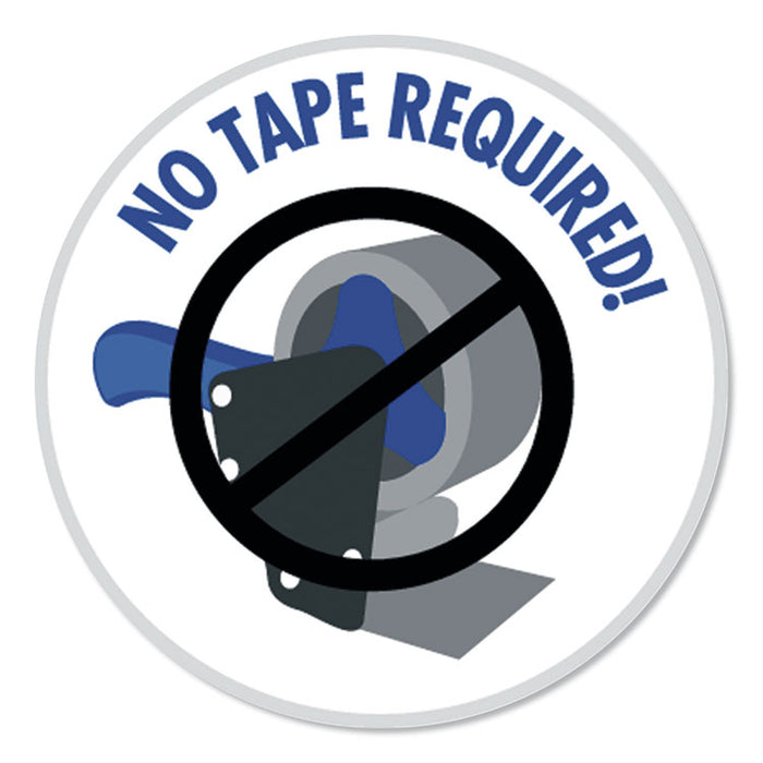 SmoothMove Kitchen Moving Kit with Dividers + Foam, Half Slotted Container (HSC), Medium, 12.25" x 18.5" x 12", Brown/Blue