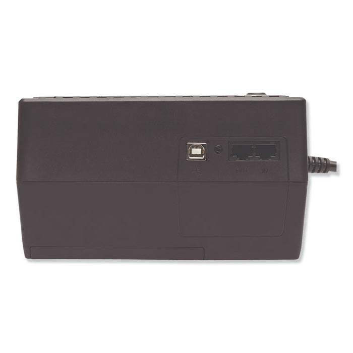 Internet Office Ultra-Compact Desktop Standby UPS, 6 Outlets, 350 VA, 380 J