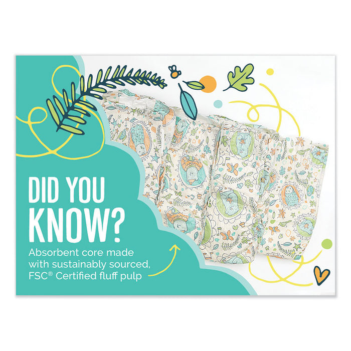 Free and Clear Baby Diapers, Size 2, 12 lbs to 18 lbs, 144/Carton