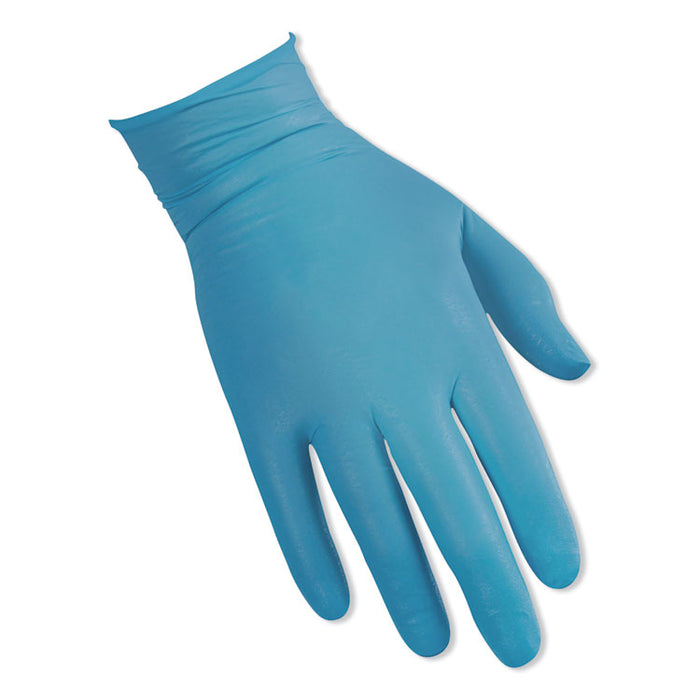 G10 Flex Blue Nitrile Gloves, Blue, 9.5", Large, 100/Box, 10 Box/Carton
