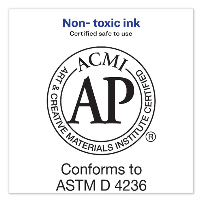 MARKS A LOT Pen-Style Dry Erase Marker Value Pack, Medium Chisel Tip, Assorted Colors, 24/Set (29860)