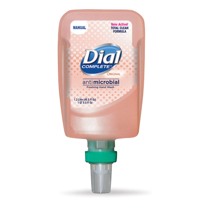 Antibacterial Foaming Hand Wash Refill for FIT Manual Dispenser, Original, 1.2 L, 3/Carton
