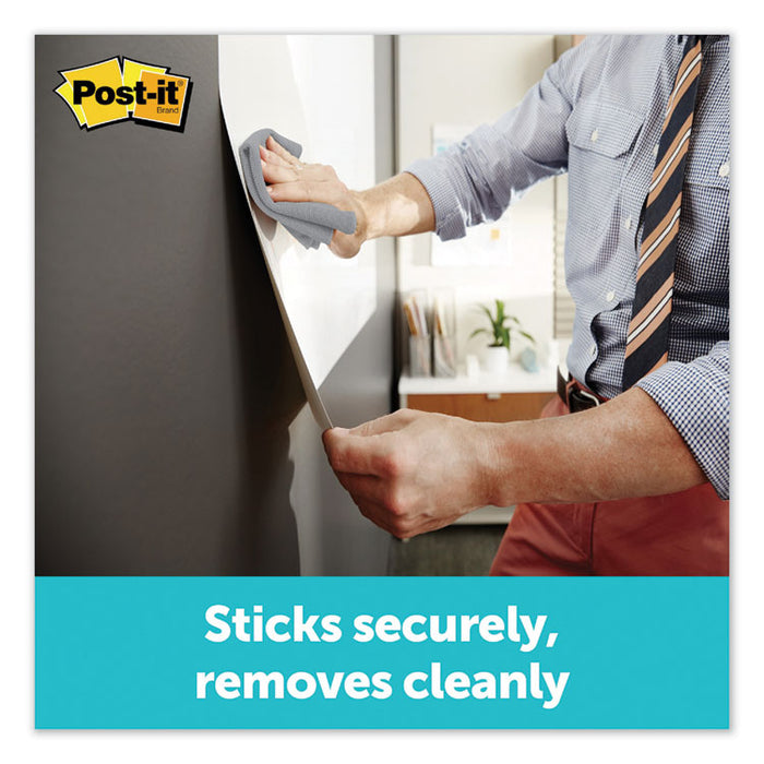 Dry Erase Surface with Adhesive Backing, 96" x 48", White