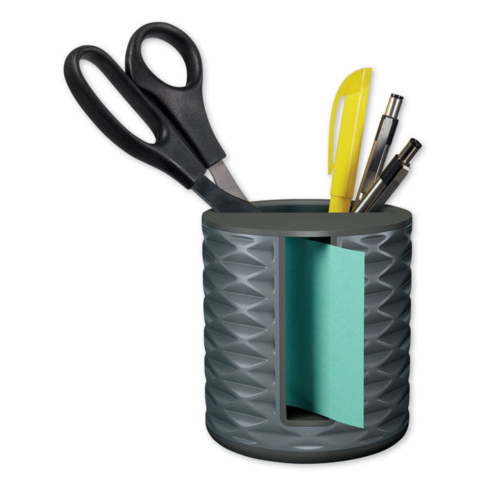 Vertical Pop-up Note Dispenser, For 3 x 3 Pads, Black