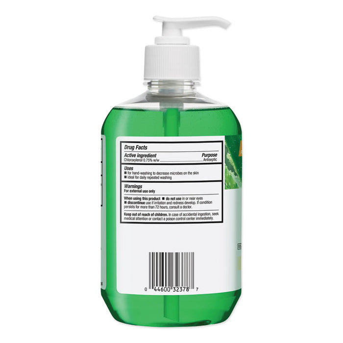 AloeGuard® Antimicrobial Soap, Aloe Scent, 18 oz Pump Bottle, 12/Carton