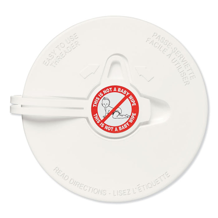 EZ-Kill Quat Alcohol Cleaner Disinfectant Wipes, 6 x 6.75, 160/Canister, 12 Canisters/Carton