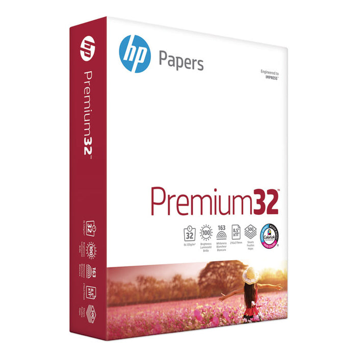 Premium Choice LaserJet Paper, 100 Bright, 32lb, 8.5 x 11, Ultra White, 500/Ream