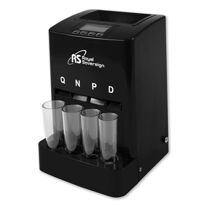 One Row Digital Coin Counter, Pennies Through Quarters, 120 Coins/Min