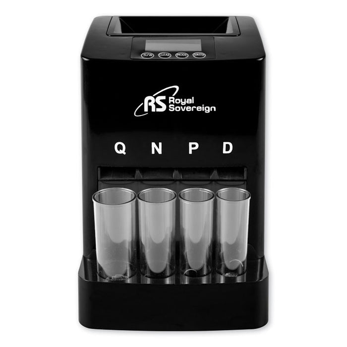 One Row Digital Coin Counter, Pennies Through Quarters, 120 Coins/Min