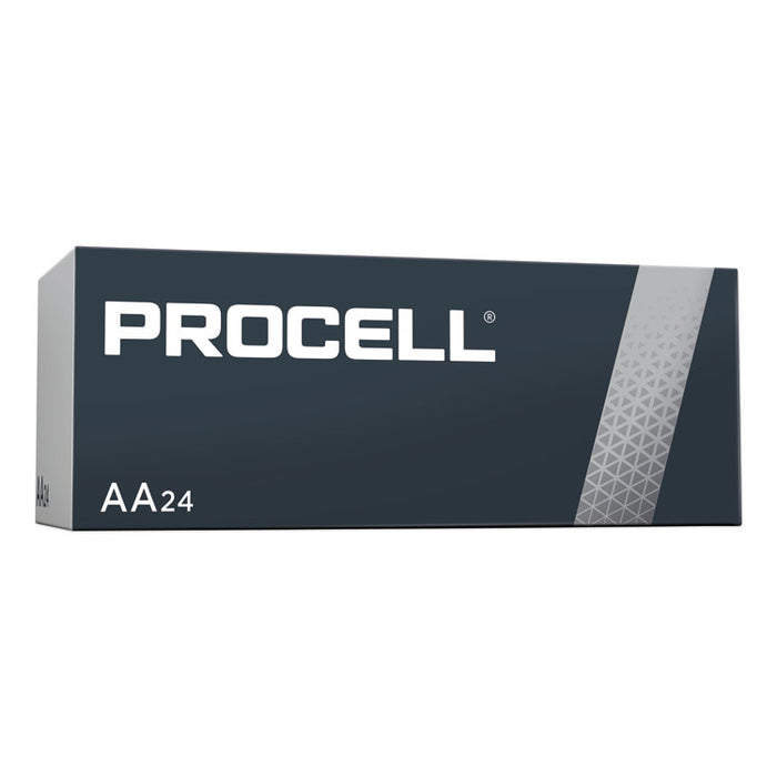Professional Alkaline AA Batteries, 24/Box