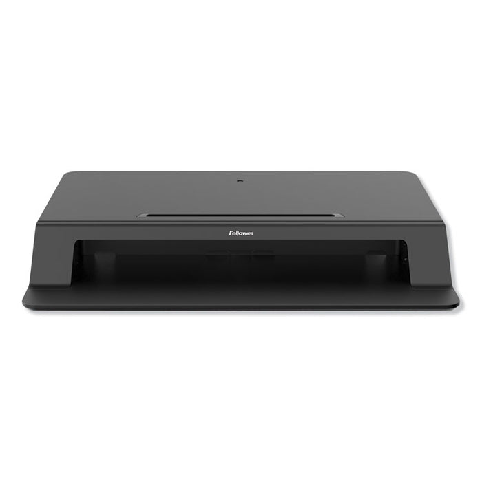 Lotus LT Sit-Stand Workstation, 34.38" x 28.38" x 7.62", Black