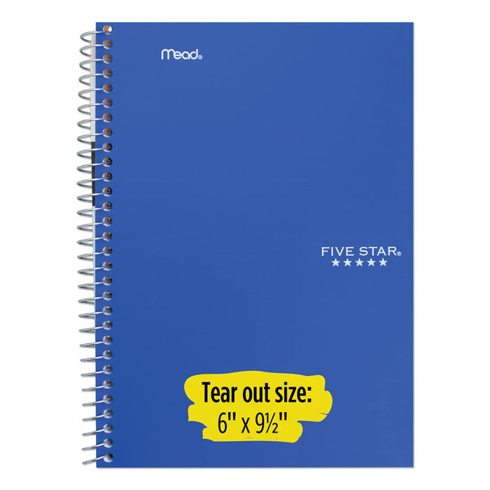 Wirebound Notebook, 2 Subject, Medium/College Rule, Randomly Assorted Covers, 9.5 x 6, 100 Sheets