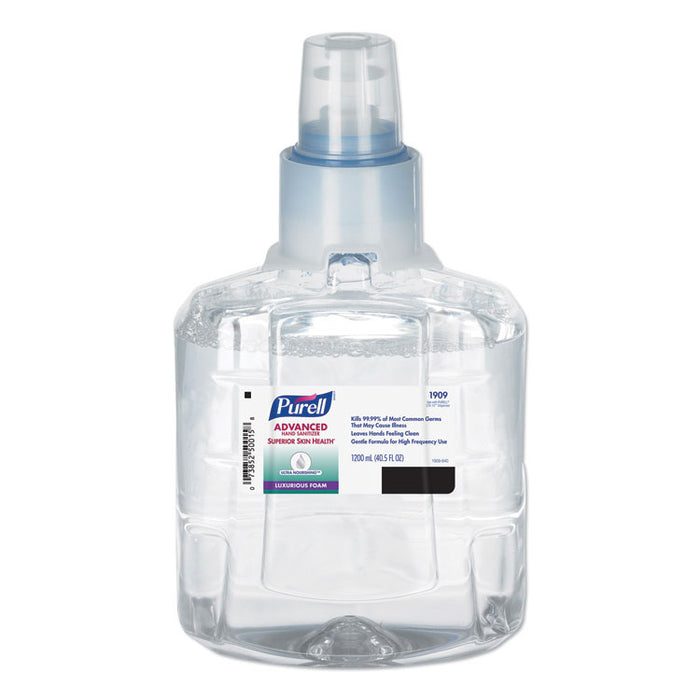 Advanced Hand Sanitizer ULTRA NOURISHING Luxurious Foam, 1200 mL Refill, 2/Ct