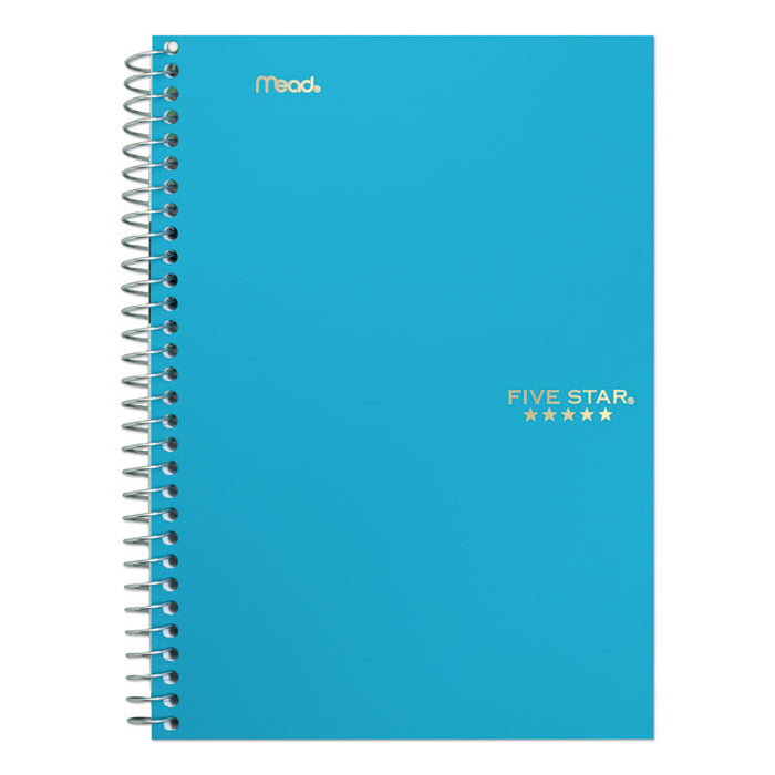 Wirebound Notebook, 2 Subject, Medium/College Rule, Randomly Assorted Covers, 9.5 x 6, 100 Sheets