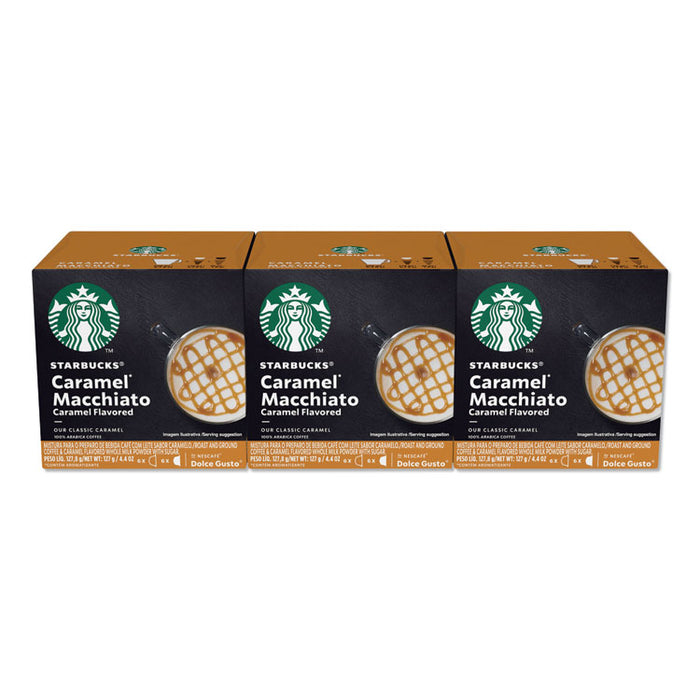 Starbucks Coffee Capsules, Caramel Macchiato, 36/Carton