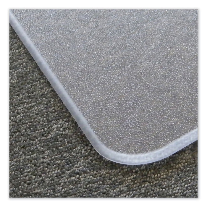 Cleartex MegaMat Heavy-Duty Polycarbonate Mat for Hard Floor/All Carpet, 46 x 60, Clear
