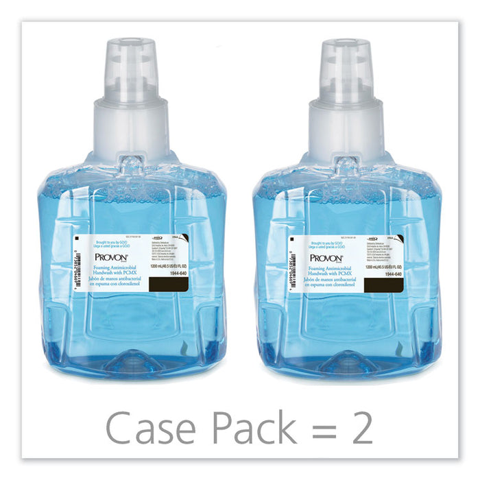 Foaming Antimicrobial Handwash with PCMX, Floral,1200mL Refill, For LTX-12, 2/CT