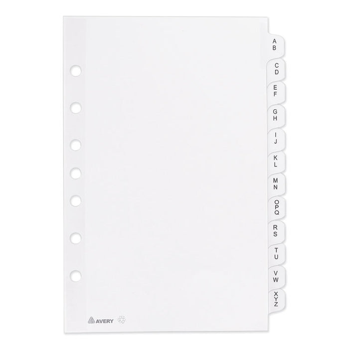 Preprinted Tab Dividers, 12-Tab, 8.5 x 5 1/2