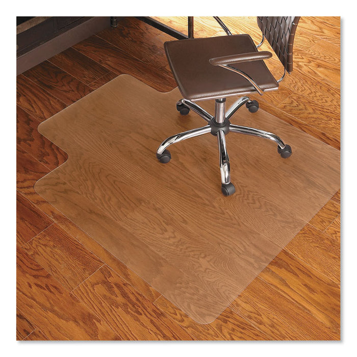 Economy Series Chair Mat for Hard Floors, 45 x 53, Clear