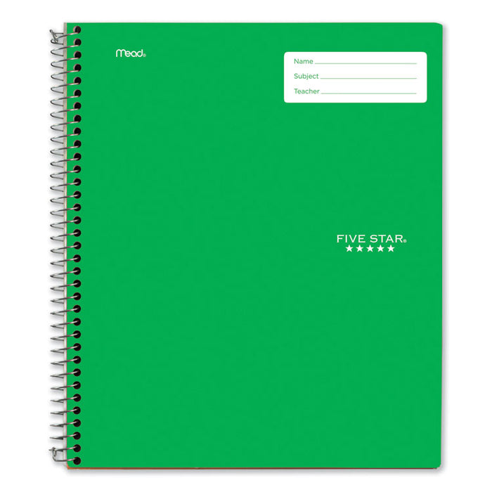 Interactive Notebook, 1 Subject, Wide Rule, Assorted Cover Colors, 11 x 8.5, 100 Sheets