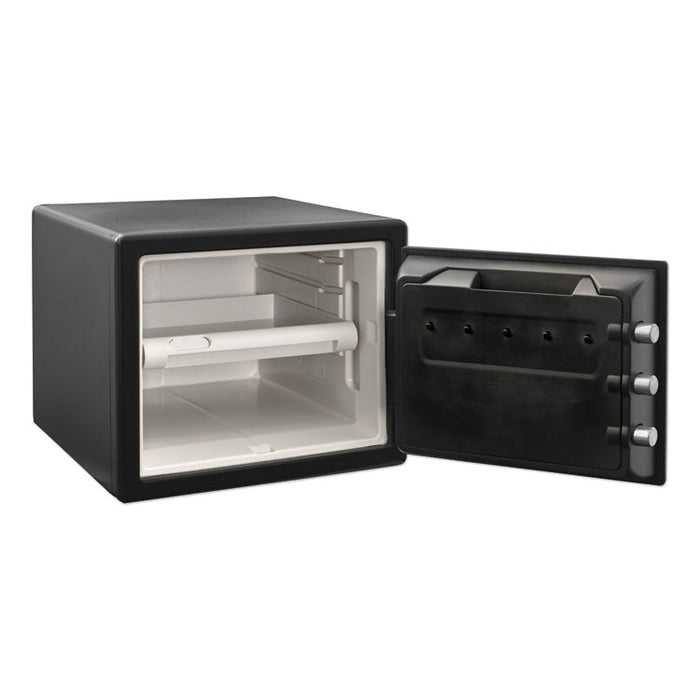 Fire-Safe with Digital Keypad Access, 2 cu ft, 18.67w x 19.38d x 23.88h, Black