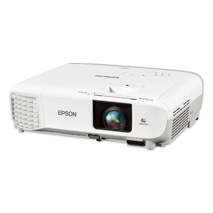PowerLite 109W WXGA 3LCD Projector, 4,000 Lumens, 1280 x 800 Pixels, 1.2x Zoom