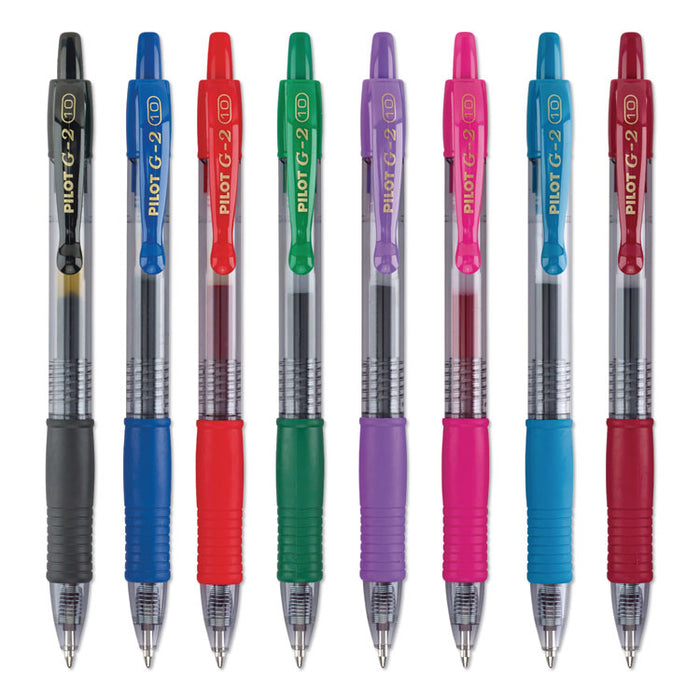 G2 Premium Gel Pen Convenience Pack, Retractable, Bold 1 mm, Assorted Ink and Barrel Colors, 8/Pack
