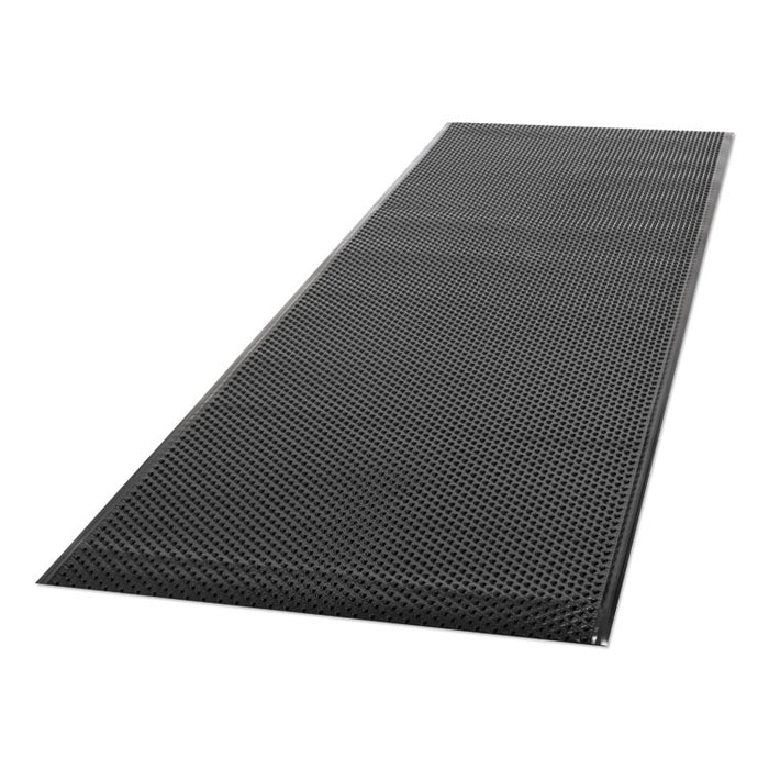 Feel Good Anti-Fatigue Floor Mat, Continuous Runner, 35 x 120, PVC, Black