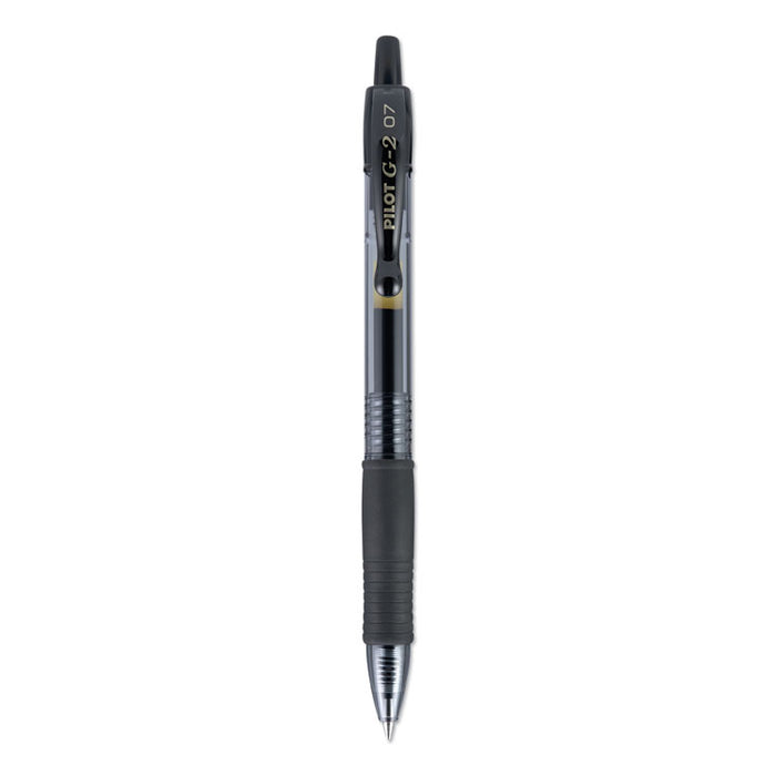 G2 Premium Retractable Gel Pen, Fine 0.7mm, Black Ink/Barrel, 36/Pack
