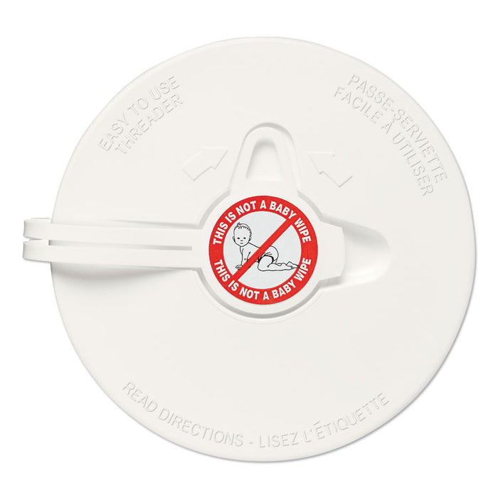 EZ-Kill Quat Alcohol Cleaner Disinfectant Wipes, 10 x 10, 65/Canister, 12 Canisters/Carton