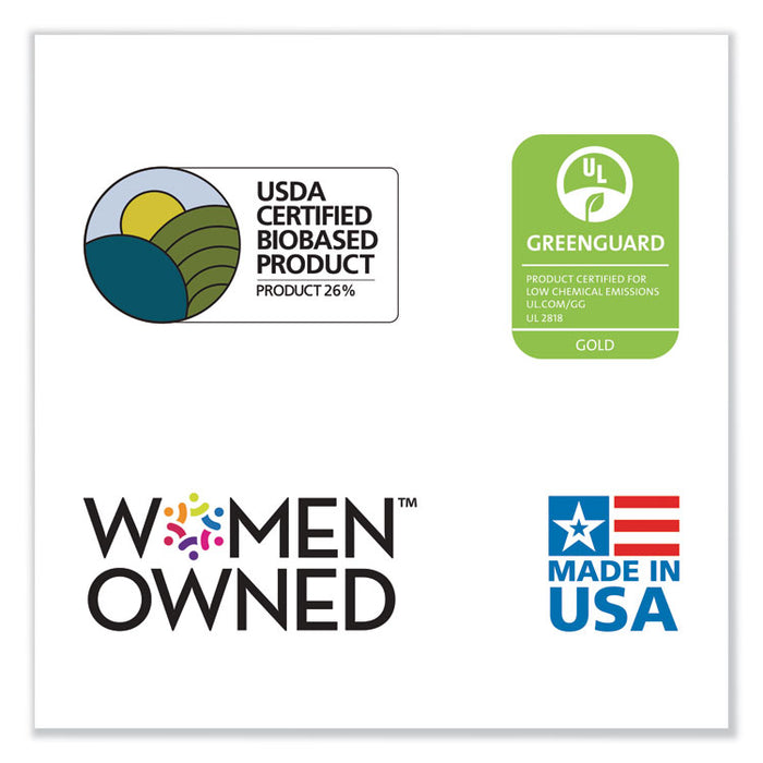 Natural Origins Chair Mat for Carpet, 46 x 60, Clear