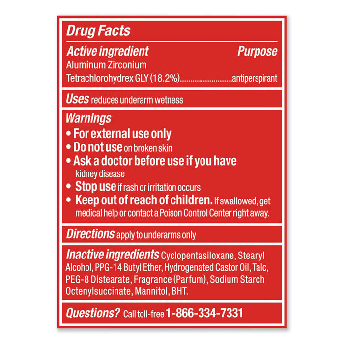 Men Dry Protection Antiperspirant, Sport Scent, 2.7 oz, 2/Pack