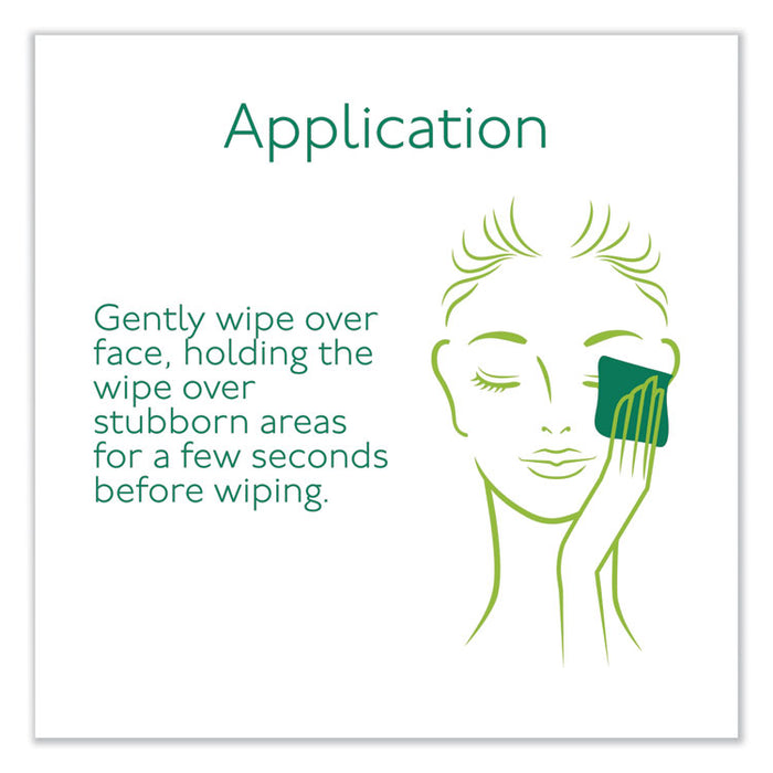 Eye And Skin Care, Facial Wipes, 25/Pack