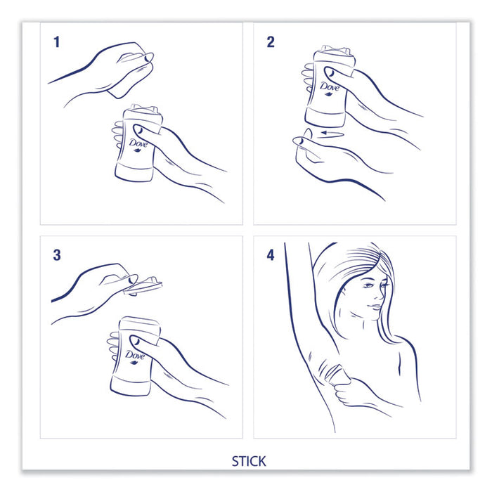 Invisible Solid Antiperspirant Deodorant, Original Scent, 2.6 oz, 2/Park