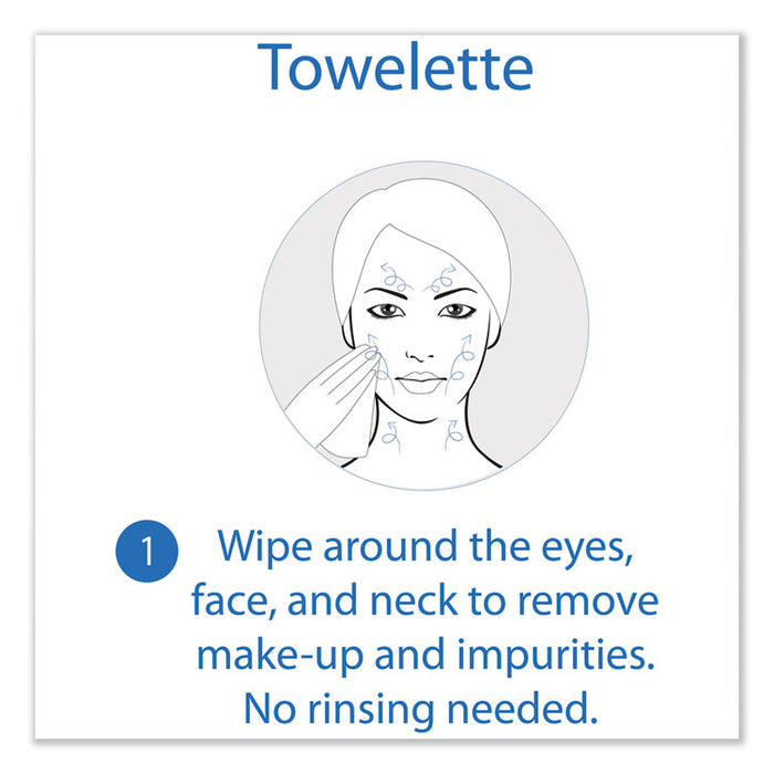 MoistureClean Towelettes, Original, 28/Pack, 12 Packs/Carton