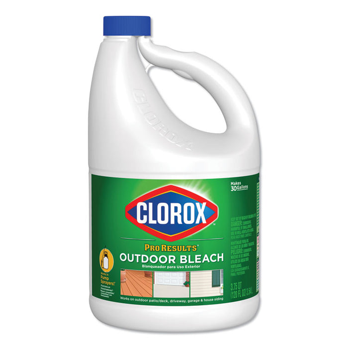 Outdoor Bleach, 120 oz Bottle, 3/Carton