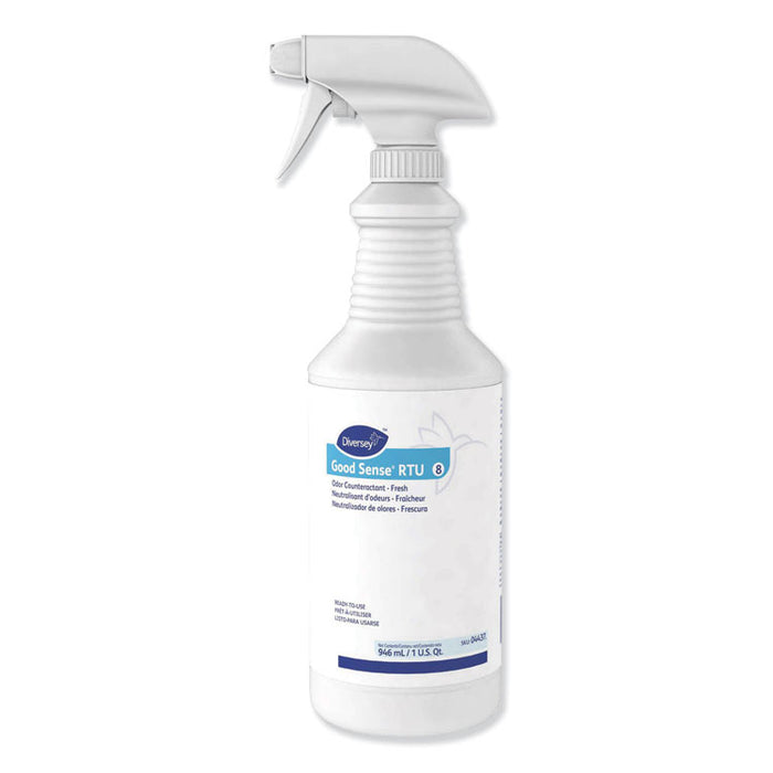 Good Sense RTU Liquid Odor Counteractant, Fresh Scent, 32 oz Spray Bottle