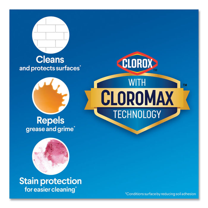 Regular Bleach with CloroMax Technology, 64 oz Bottle, 8/Carton