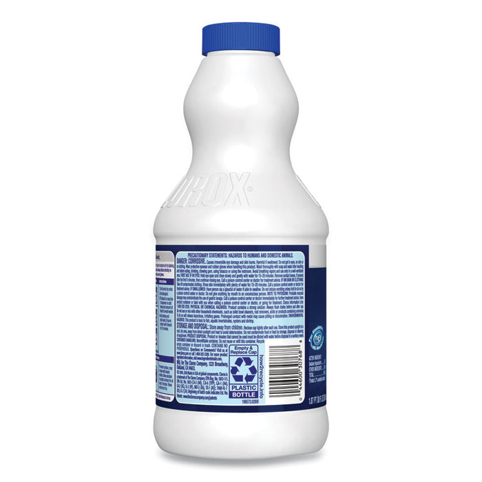 Regular Bleach with CloroMax Technology, 30 oz Bottle, 12/Carton