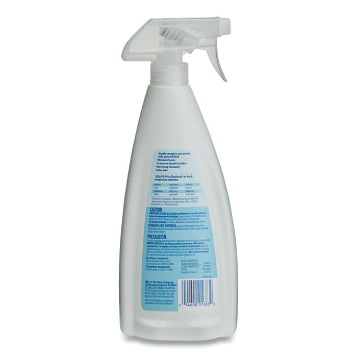 Anywhere Hard Surface Sanitizing Spray, 22oz Spray Bottle, 9/Carton