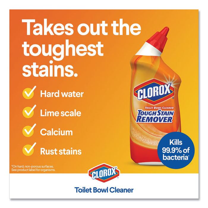 Toilet Bowl Cleaner, Tough Stain Remover, 24oz Bottle, 12/Carton