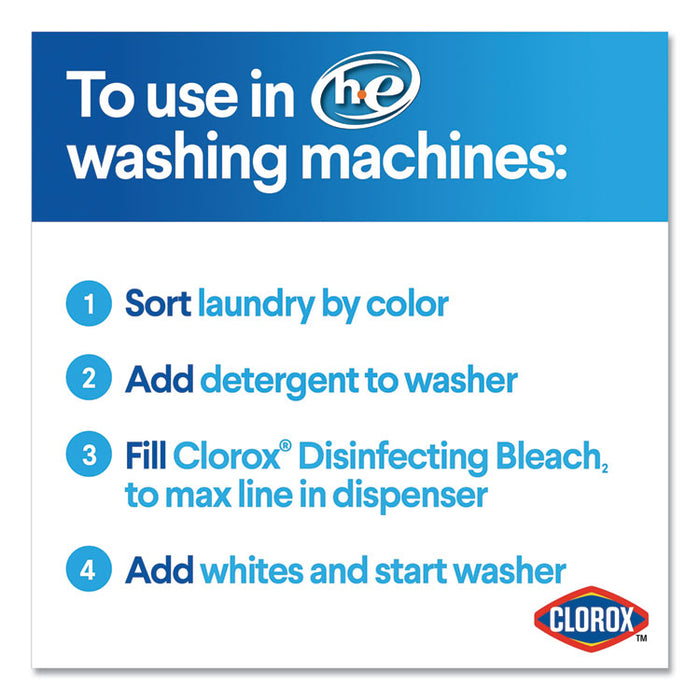 Regular Bleach with CloroMax Technology, 30 oz Bottle, 12/Carton